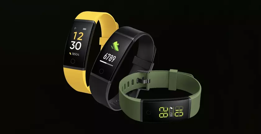 Realme Band: конкурент Xiaomi Mi Band 4 с цветным экраном, защитой IP68 и разъёмом USB-A для зарядки