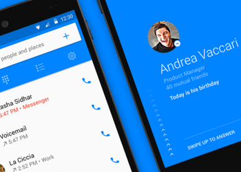 Facebook выпустила социализированнное Android-приложение для звонков Hello