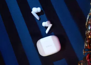 Meizu presented wireless headphones mblu Blus with active noise cancellation for $ 30