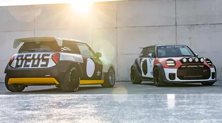 MINI представила дикий дует JCW: трековий монстр і хетчбек для серферів