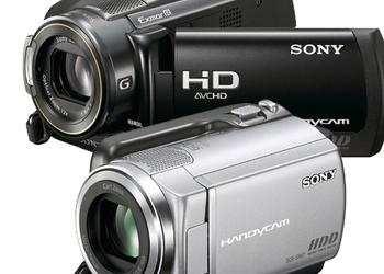 Sony HDR-XR520V с диском 240 Гб и другие HDD-видеокамеры линейки 2009 года