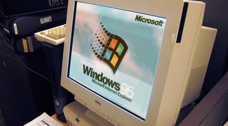 Zakładki w Eksploratorze były testowane w Windows 95