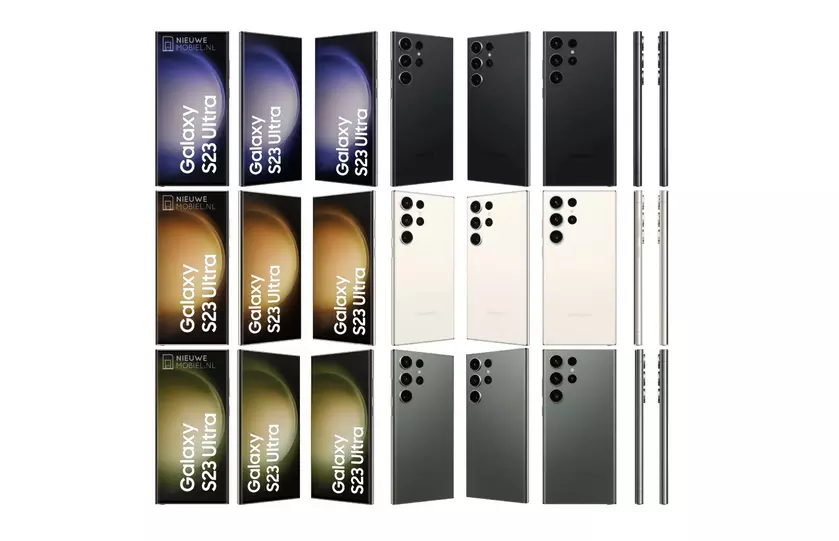 Минимум изменений: Samsung Galaxy S23 Ultra появился на официальных рендерах