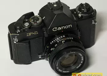 Обзор зеркального фотоаппарата Canon New F-1 