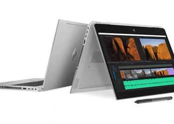 HP wprowadził na rynek laptopa transformator ZBook Studio x360 G5: moc Xeon E-2186M i GPU NVIDIA Quadro P1000
