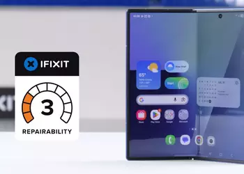 iFixit: Samsung Galaxy Z Fold7 получил 3/10 за ремонтопригодность