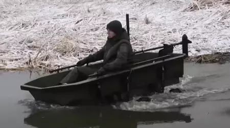 Ukrainian engineers have created a unique amphibious drone to evacuate fighters from the battlefield and deliver supplies