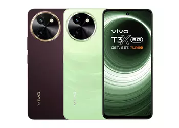 vivo T3x 5G: дисплей на 120 Гц, чип Snapdragon 6 Gen 1, защита IP67, батарея на 6000 мАч и цена от $160