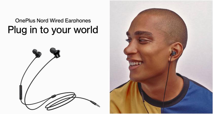 OnePlus представила проводные наушники Nord Wired Earphones с защитой IPX4 и ценой 19 евро