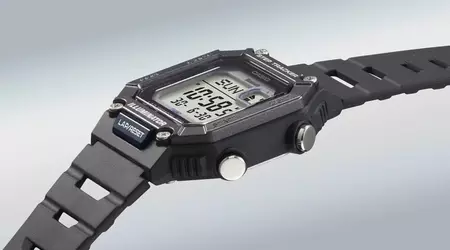 Casio presents WS-B1000 watch for 59 euros: step counter and up to two years of battery life
