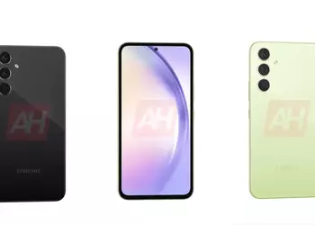 Samsung Galaxy A54 5G appeared on the official renders: four colors and design in the style of the flagship Galaxy S23
