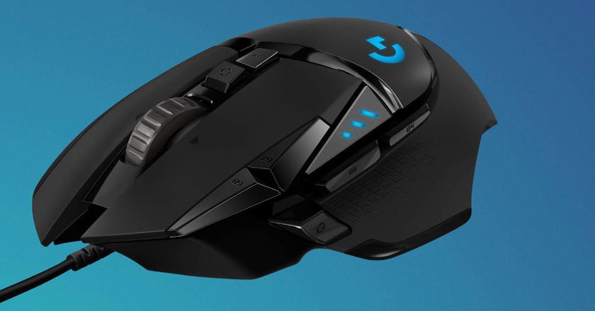 Logitech G502 HERO Mejor ratón gaming menos de 100 euros