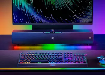 Razer Leviathan V2 Pro на CES 2023: саундбар c RGB-подсветкой, ИК-камерой и поддержкой 3D Audio за $399