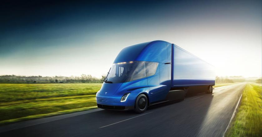 The Tesla Semi electric truck traveled more than 800 km without recharging when fully loaded