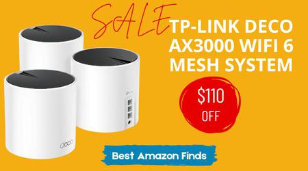 TP-Link Deco AX3000 WiFi 6 Mesh System - Exclusive $110 Off For a Limited Time!