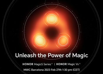 Ya es oficial: Honor mostrará la serie Magic 5 y el smartphone plegable Magic Vs en el MWC 2023 el 27 de febrero