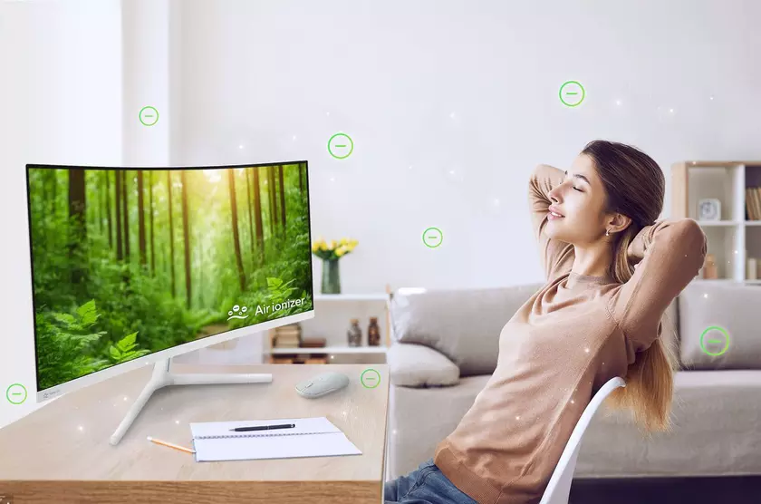 Asus представляет новые мониторы с функцией ионизации воздуха