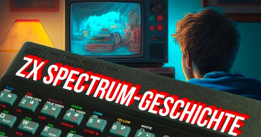 Wie der rudimentäre ZX Spectrum die Welt der Computerspiele begründete (Unser video)