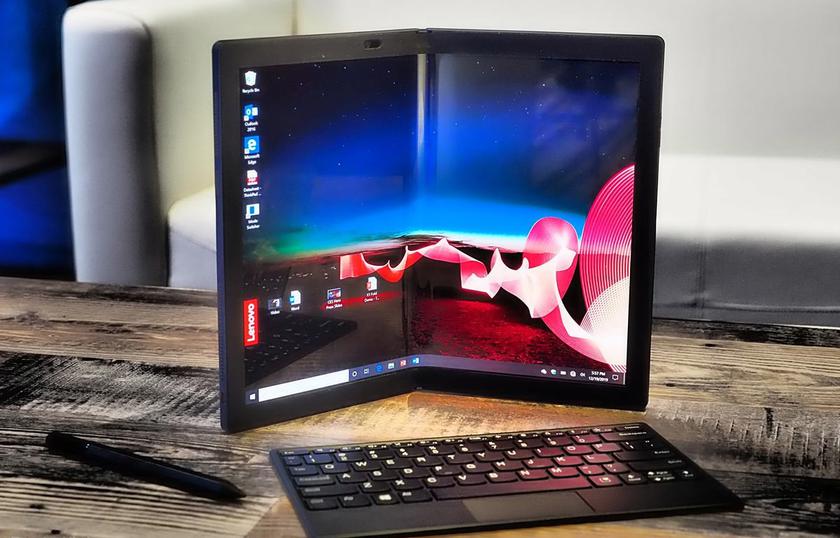 Lenovo представила первый гибкий ноутбук ThinkPad X1 Fold за $2 499
