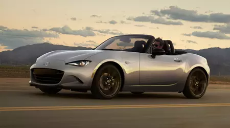The all-new Mazda MX-5 will be available with a larger petrol engine and a manual gearbox