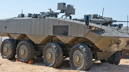 L'armée israélienne utilise de nouveaux véhicules blindés de transport de troupes Eitan contre les terroristes du Hamas dans la bande de Gaza
