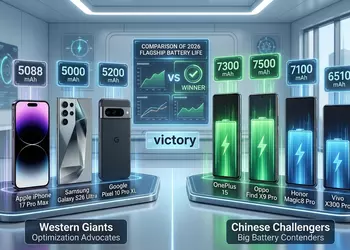 Битва гигантов 2026: как китайские «батарейки» унизили iPhone и Samsung в тесте PhoneBuff