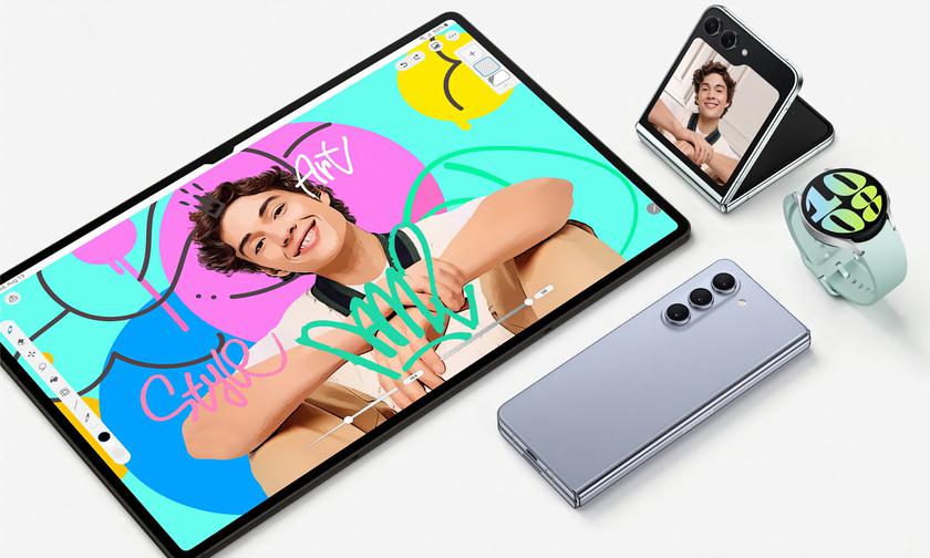 В Украине стартовали продажи Samsung Galaxy Flip 5, Galaxy Fold 5, Galaxy Watch 6 и Galaxy Tab S9