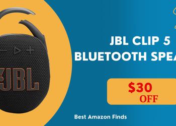 JBL Clip 5 Bluetooth Speaker - Limited $30 Off!