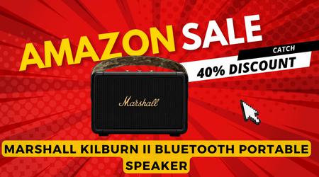 Marshall Kilburn II Bluetooth Portable Speaker - $120 Discount! Don't miss it!