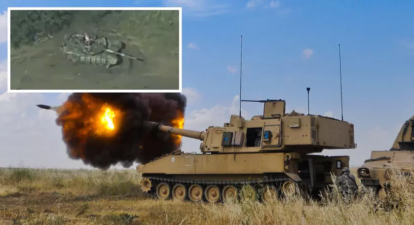 Гаубица M109A6 Paladin снарядом SMArt 155 за $100 000 уничтожила российский модернизированный танк Т-90М стоимостью от $2,5 млн