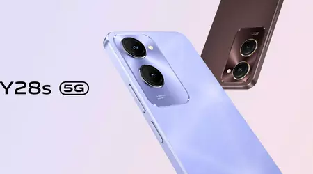 vivo Y28s 5G: дисплей на 90 Гц, чип MediaTek Dimensity 6300 і захист IP64 