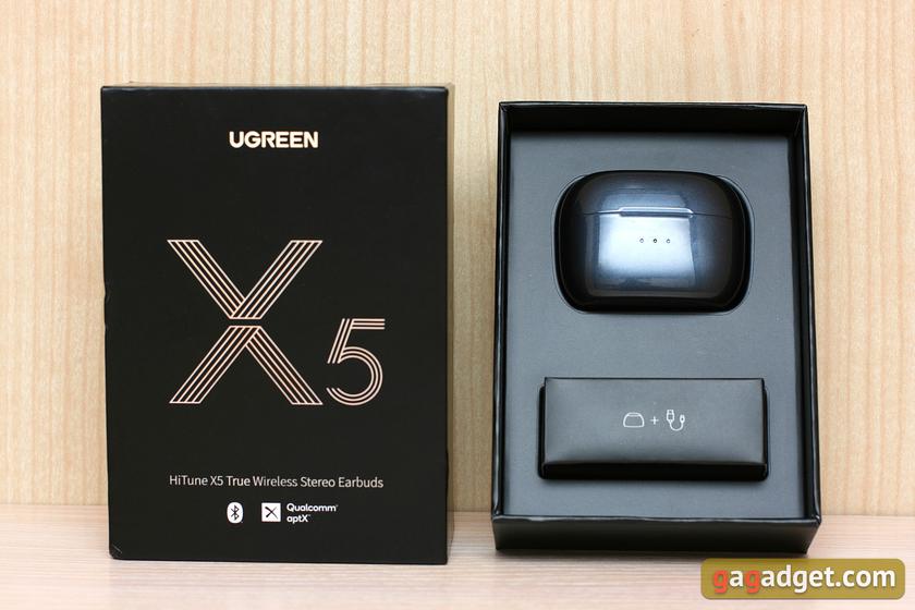 Recenzja słuchawek dousznych TWS Ugreen HiTune X5: Bluetooth 5.2 z aptX -3
