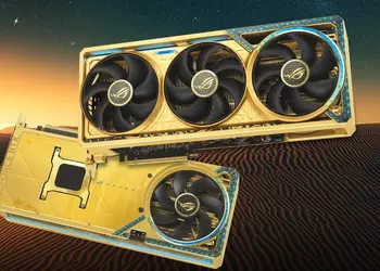 Это не метафора: Asus выпустила партию эксклюзивных золотых видеокарт RTX 5090