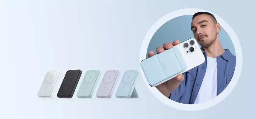 Скидка $20: Anker 622 Magnetic Battery на 5000 мАч с поддержкой MagSafe доступен на Amazon за $49