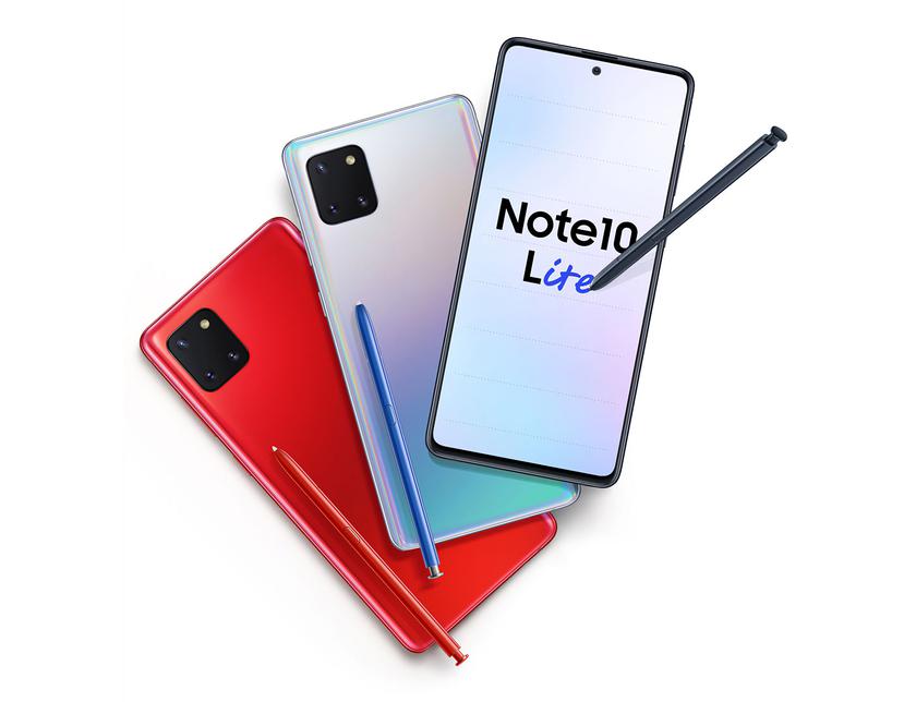 Samsung выпустила новое обновление ПО для владельцев Galaxy Note 10 Lite