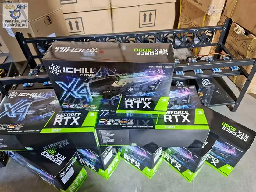 Майнинг альткоинов позволяет отбить стоимость GeForce RTX 3090 за 60 лет
