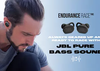 JBL Endurance Race на Amazon: TWS-наушники для занятий спортом с автономностью до 30 часов со скидкой $30