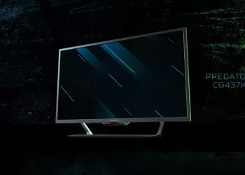 Acer Predator CG437KP: игровой 43-дюймовый 4K-монитор с частотой обновления 144 Гц и ценником в €1500