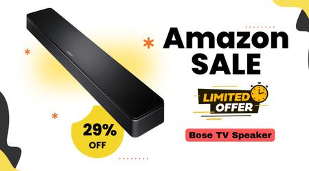 Bose TV Speaker - Now $80 Discount!