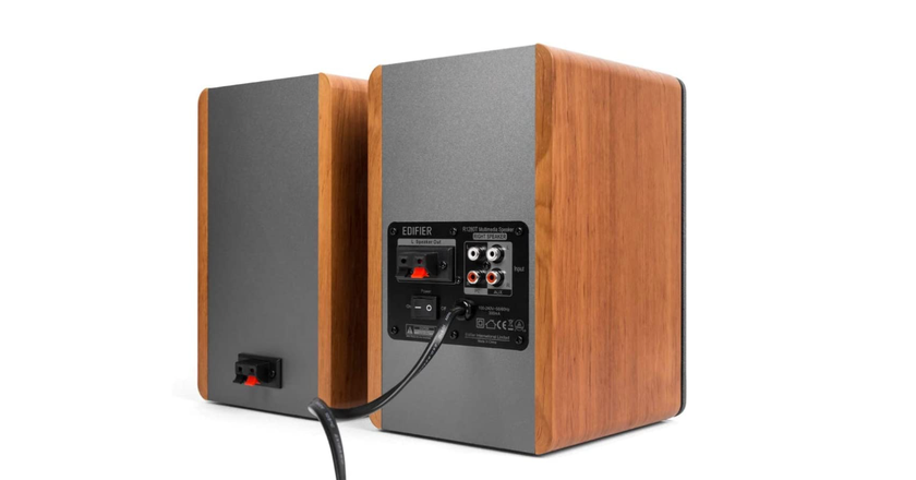 Edifier R1280T Powered Bookshelf Speakers best bluetooth speaker for projector