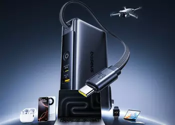 Baseus представила Power Bank Super Charge на 10 000 мАч с поддержкой 67 Вт и встроенным кабелем