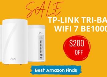 TP-Link Tri-Band WiFi 7 BE10000 - Now $280 Off Limited time deal!