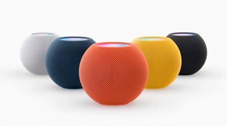 El mini altavoz inteligente HomePod de Apple adoptará nuevos colores en noviembre