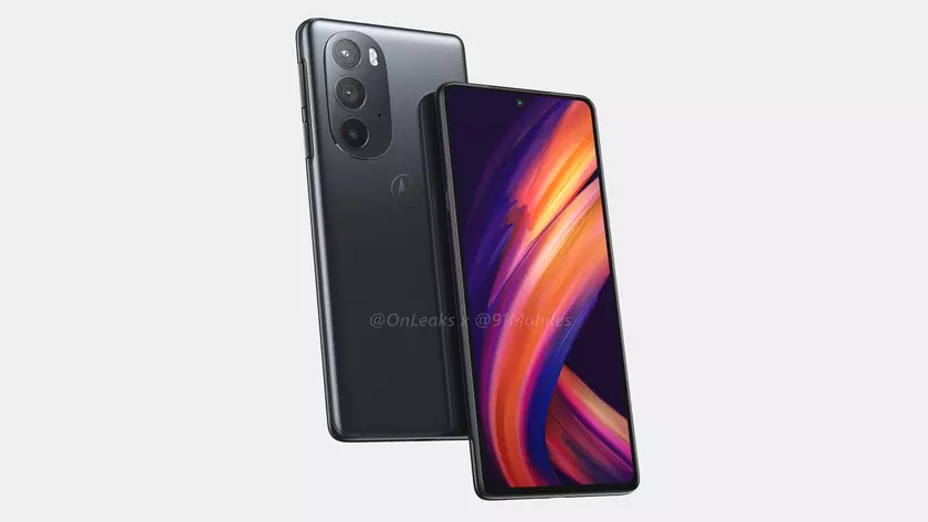 Инсайдер показал как будет выглядеть флагман Motorola Edge 30 Ultra (aka Moto Edge X)