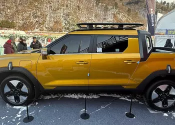 Korea's answer to the Tesla Cybertruck: KGM SsangYong has revealed the Musso EV electric pick-up truck