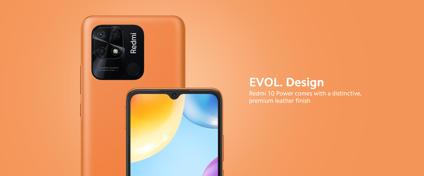 Redmi 10 Power – Snapdragon 680, 50-МП камера, 6000 мА*ч и MIUI 13 за $195