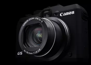 Canon PowerShot G15: компакт с матрицей формата 1/1.7" и процессором Digic 5
