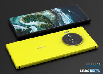 Nokia 9.3 PureView появилась на концепт-изображениях с подэкранной камерой и дизайном, как у Nokia Lumia