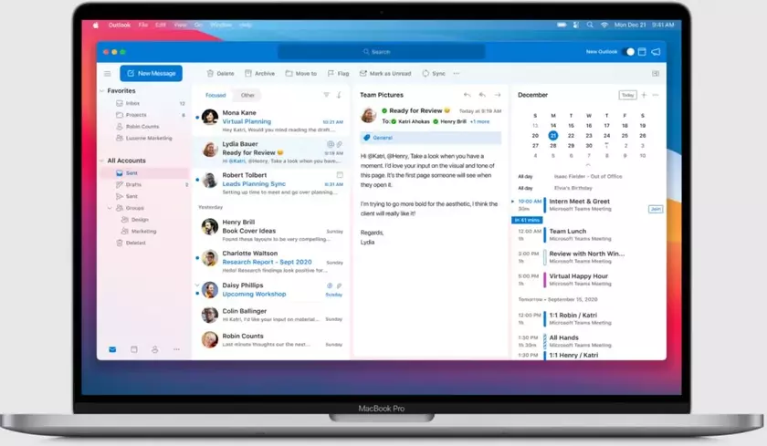 Почтовик Outlook от Microsoft стал бесплатным для всех пользователей Mac