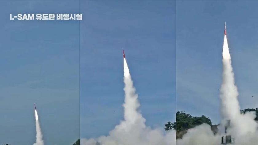 South Korea tested the L-SAM ballistic missile defense system to intercept ballistic missiles at altitudes up to 60 kilometers